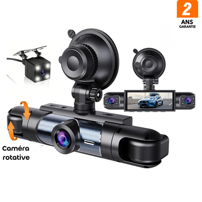 Dashcam 4K Pro – Ultra HD-opname met camera's aan de voor- en achterkant, nachtzicht en 24/7 monitoring (kopie)