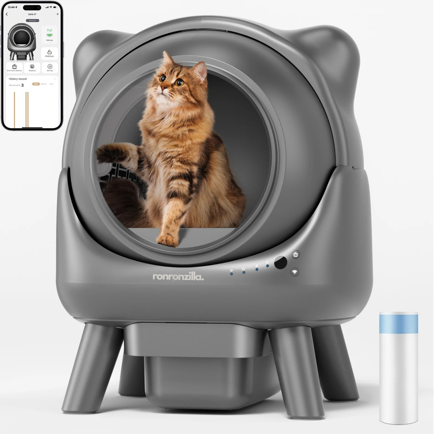 PURA V3 | Geconnecteerde zelfreinigende kattenbak