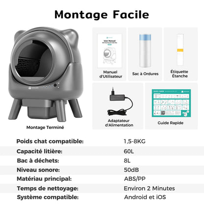 PURA V3 | Geconnecteerde zelfreinigende kattenbak